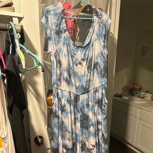 Tie dyed romper